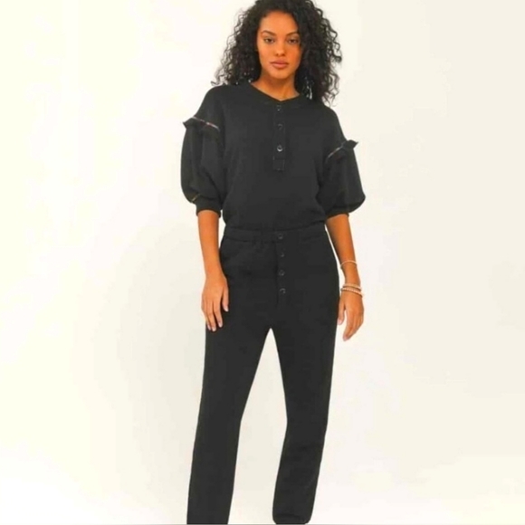 Something Navy, Size L, Black with Rainbow Embroidery 🌈 - Picture 2 of 3